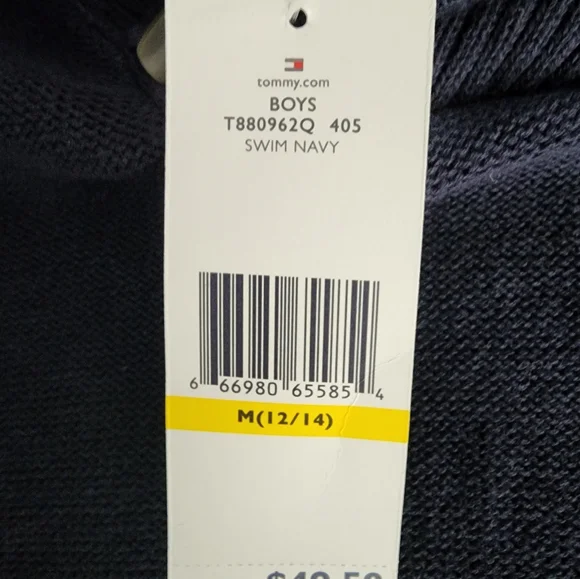 Boys size 12/14 Tommy Hilfiger sweater. Sharp! NWTs - Picture 6 of 6